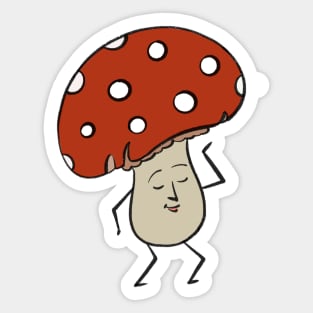 Cute Mushroom Sticker